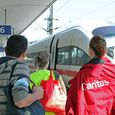 Caritas übernimmt Koordination auf dem Linzer Hauptbahnhof / © Caritas OÖ Caritas übernimmt Koordination auf dem Linzer Hauptbahnhof
