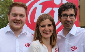 Neues Führungsteam der Katholischen Jugend Österreichs, v.l.: Matthias Kreuzriegler, Sophie Matkovits, Alexander Kurucz_Foto: KJÖ