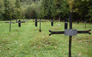 öst.-ung. Soldatenfriedhof in Log pod Margantom © Georg Pulling Kathpress